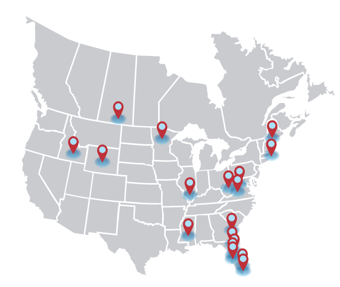 CRDN franchise locations